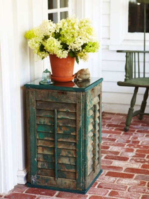 Shutter Side Table Good Housekeeping