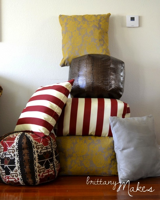 West Elm Pouf Hack Brittany Makes