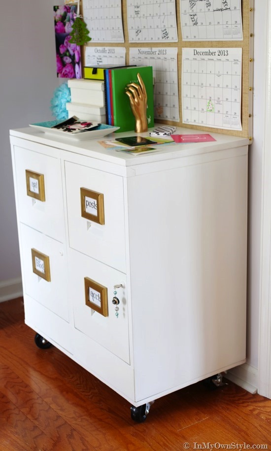 File Cabinet Makeover In My Own Style