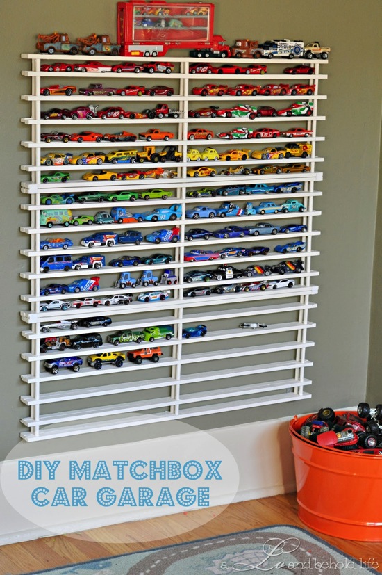 DIY Matchbox Car Garage A Lo and Behold Life